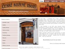 Tablet Screenshot of ceskakuze.cz